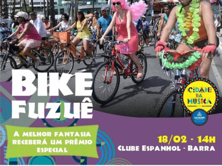 Bike Fuzuê 2017 - Bicicletas abrem alas para o pré-carnaval de Salvador
