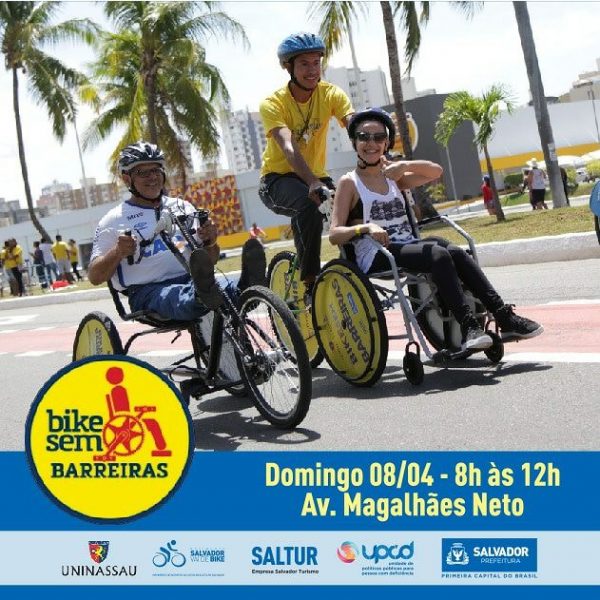 Banner - Mais uma edição do projeto Bike sem Barreiras Salvador