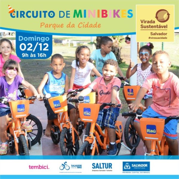 Banner - Domingo tem Circuito de Minibikes no Parque da Cidade (Dia 02)